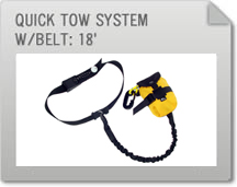 Quick Tow System w/Belt: 18'